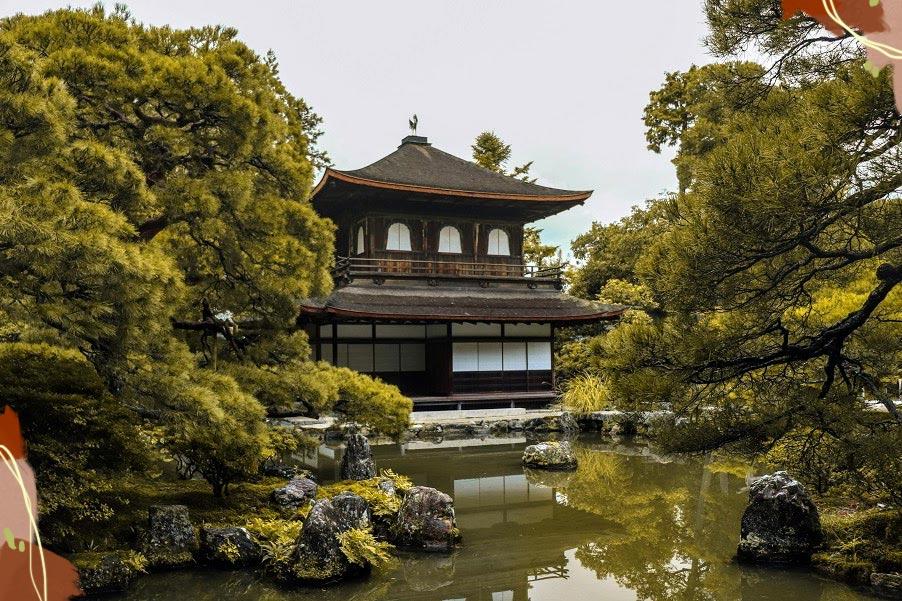 tempio del Padiglione d'Argento, a Kyoto