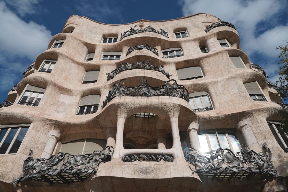 facciata pedrera