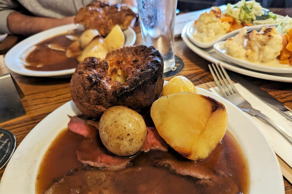 Sunday Roast in Inghilterra