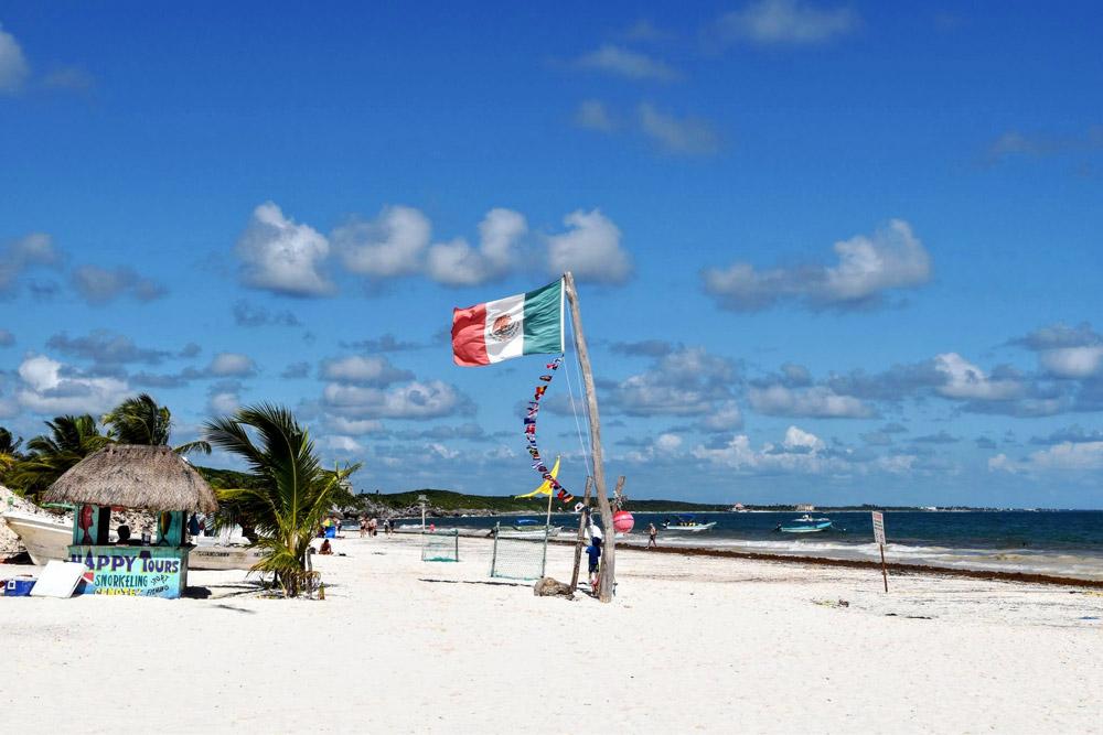 spiaggia a Tulum