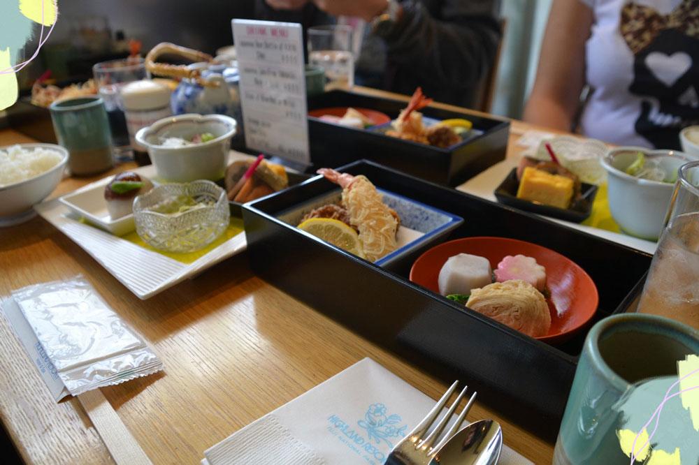 cibo del tour del Monte Fuji