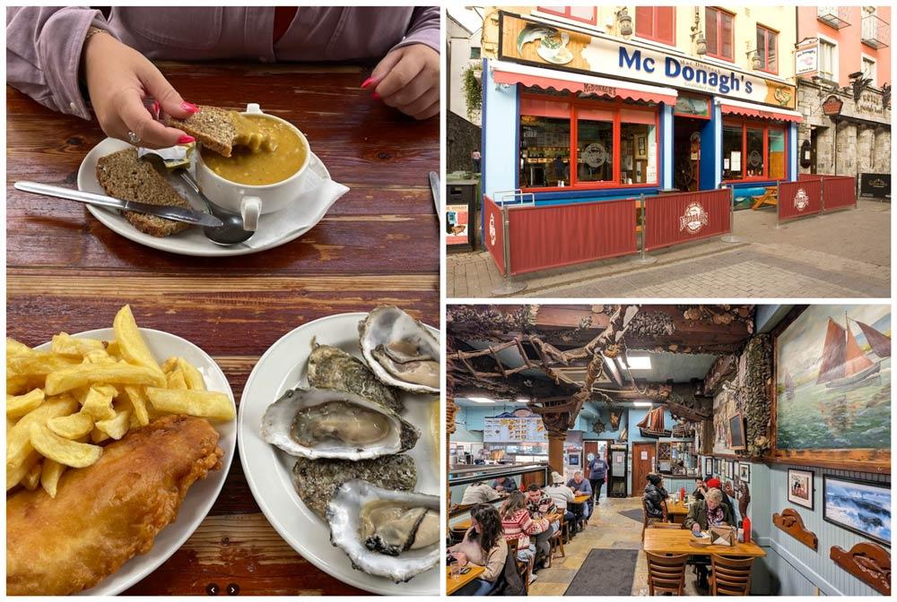 ristorante McDonagh's a Galway