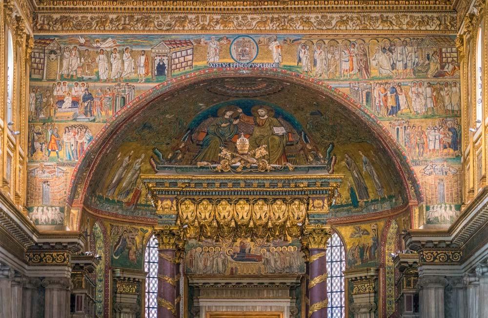 absidi della Basilica di Santa Maria Maggiore a Roma