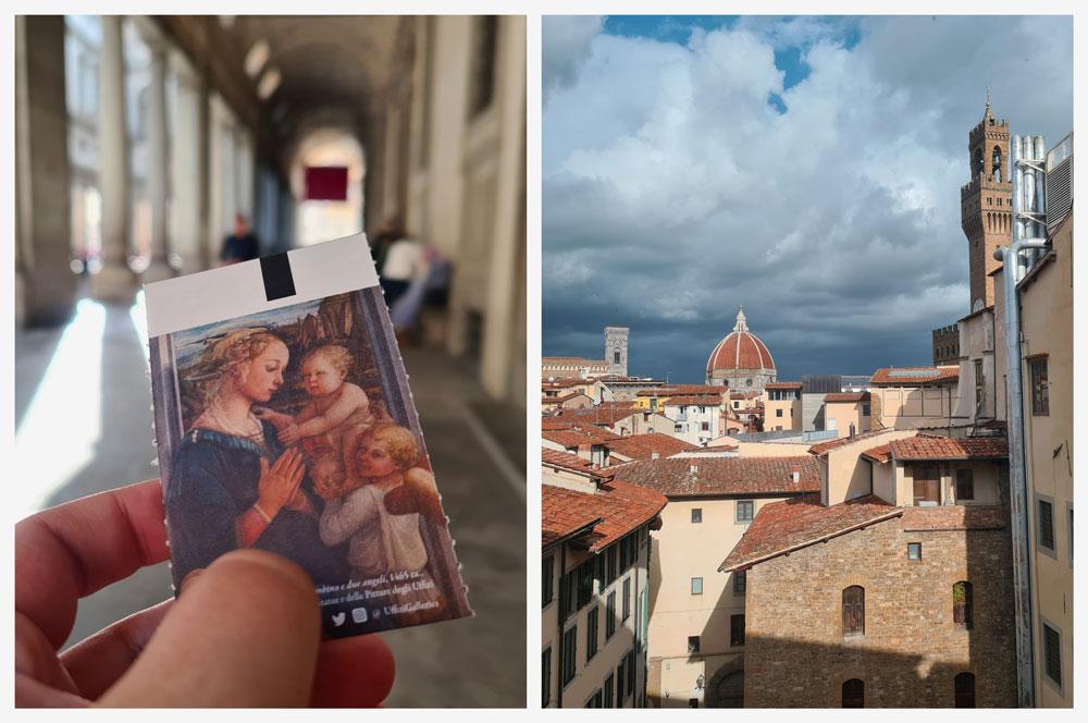 raccomandazioni visita uffizi