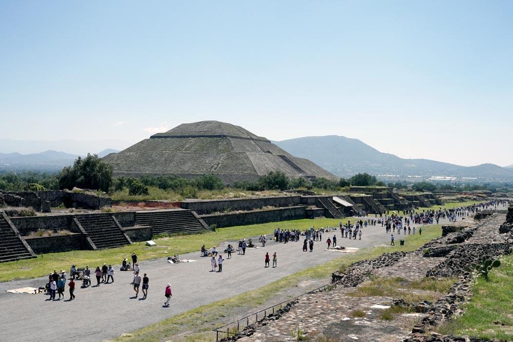 Piramide del Sole a Teotihuacán