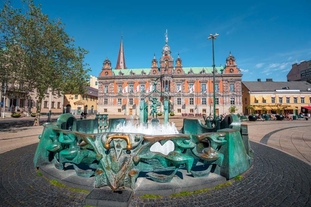 Piazza a Malmö
