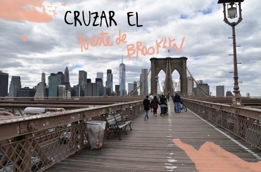 Attraversare il Ponte di Brooklyn