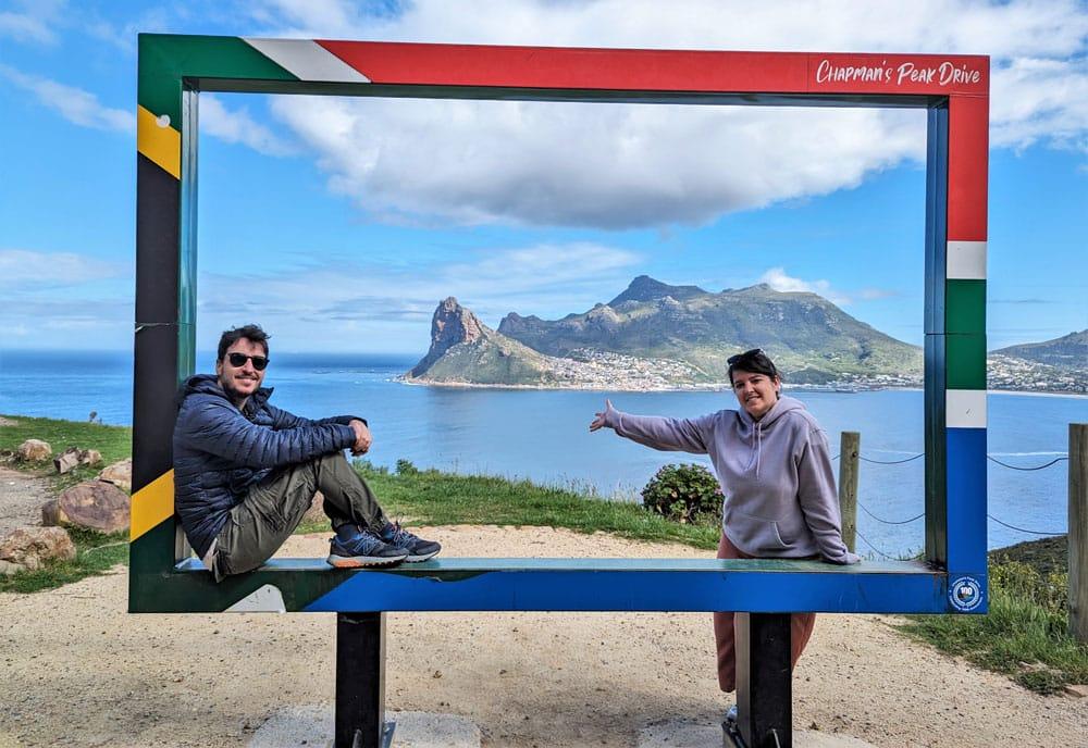 punto panoramico sulla Penisola del Capo Sudafrica