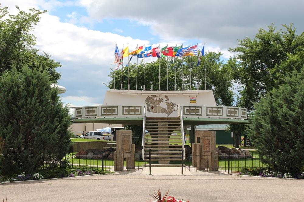 pista di atterraggio di UFO a St Paul in Canada