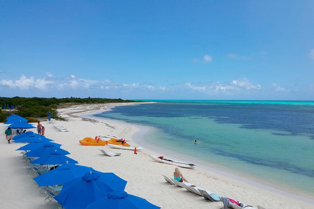 Spiaggia a Punta Sur Cozumel
