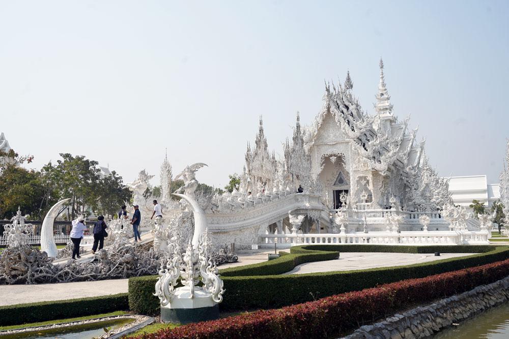 tempio Bianco Wat Rong Khun Chiang Rai