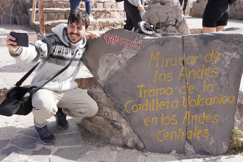 Mirador degli Andes Cañón del Colca