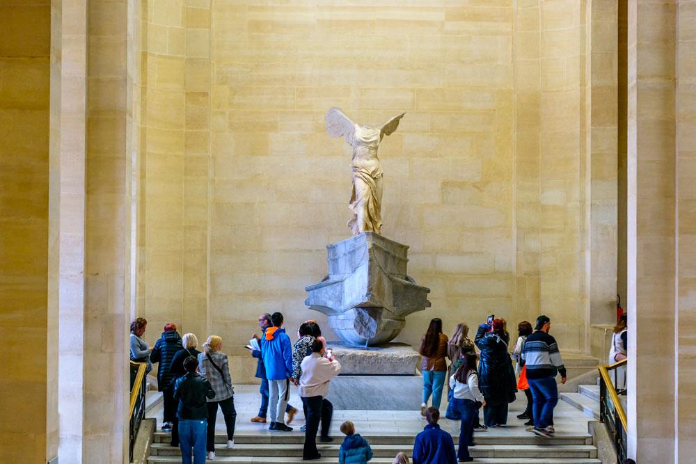 Vittoria di Samotracia Museo del Louvre