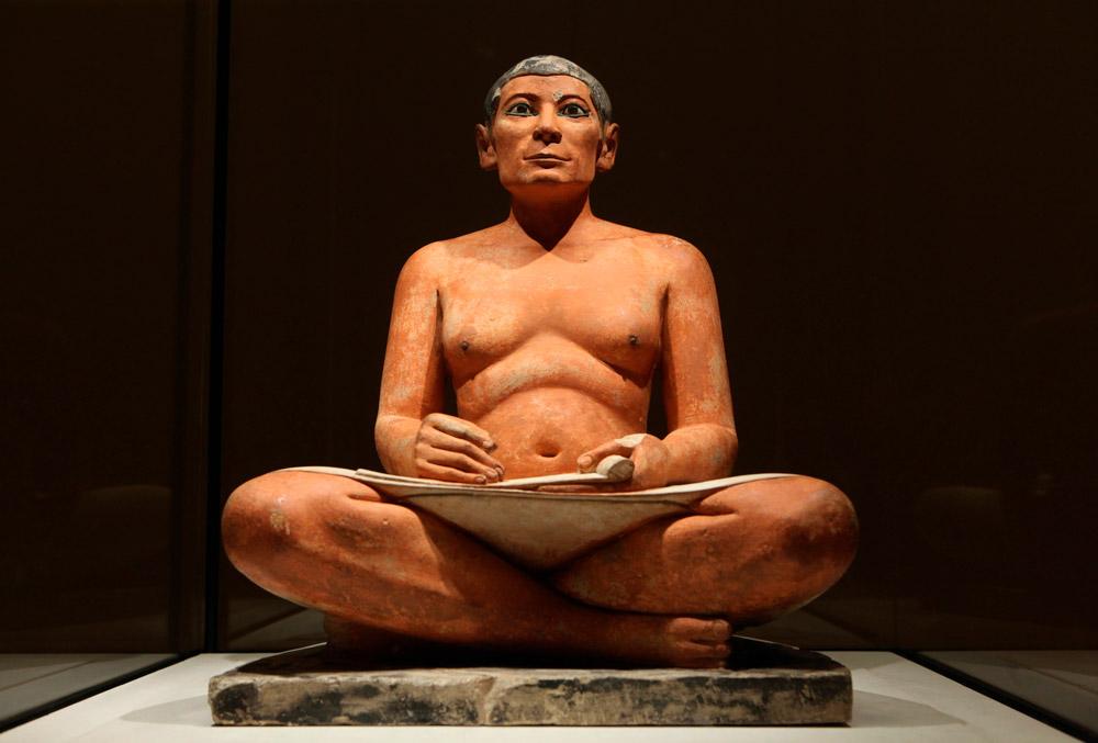 Lo scriba seduto Museo del Louvre