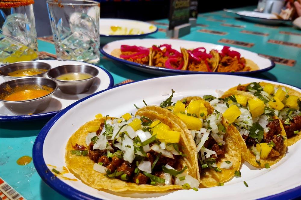 tacos a Città del Messico