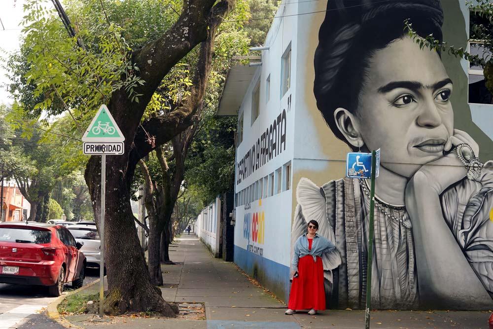 tour gratuito di Frida Kahlo a Città del Messico