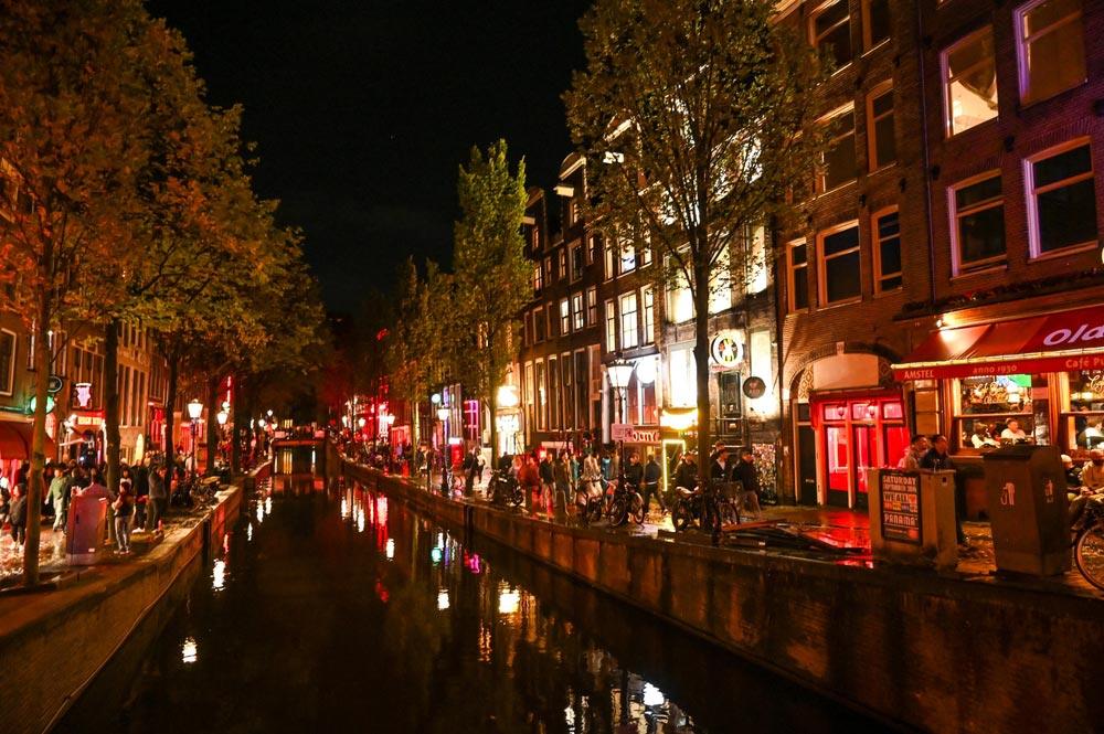 free tour nel quartiere a luci rosse di amsterdam