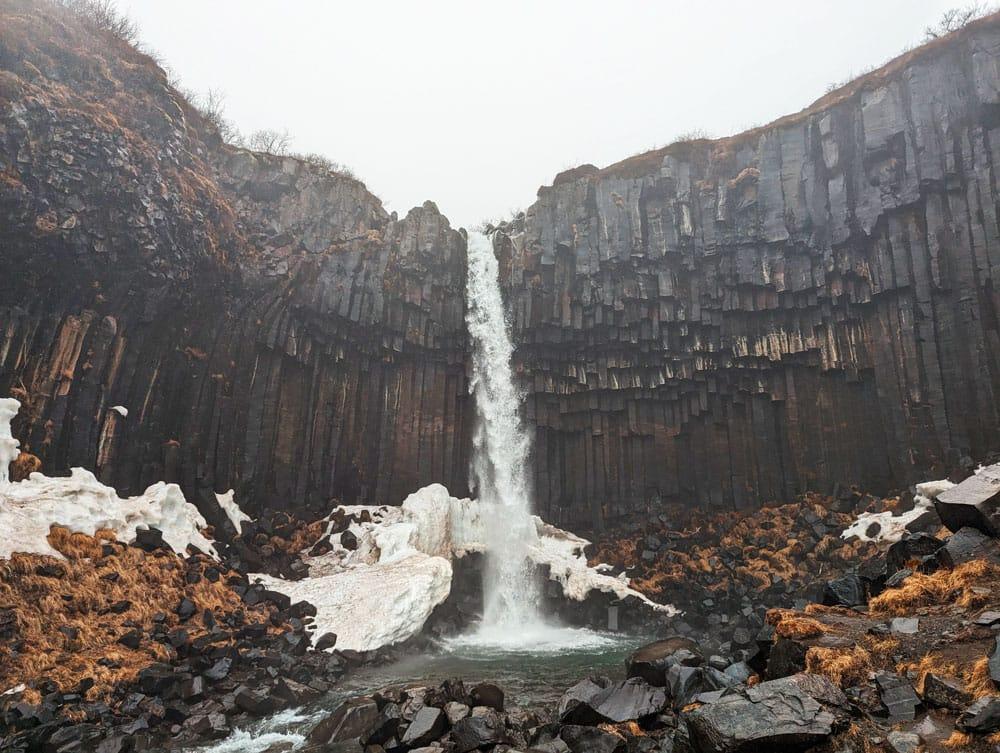 cascata di svartifoss