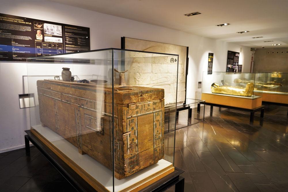 Sarcophagus Museo Egizio di Barcellona