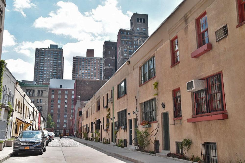 vicoletto pittoresco nel west village