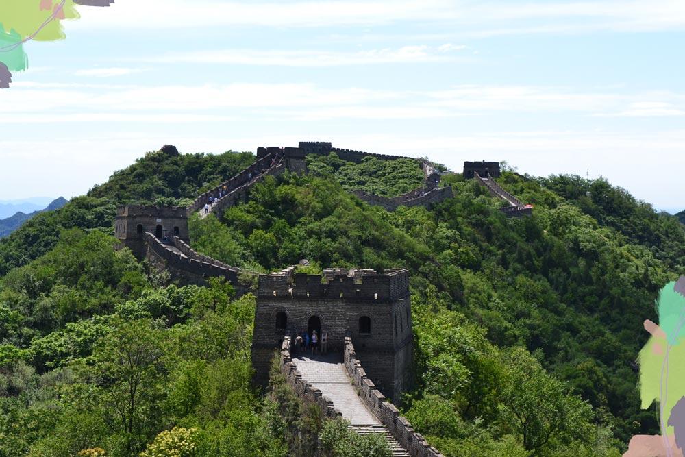 Torri della grande muraglia cinese