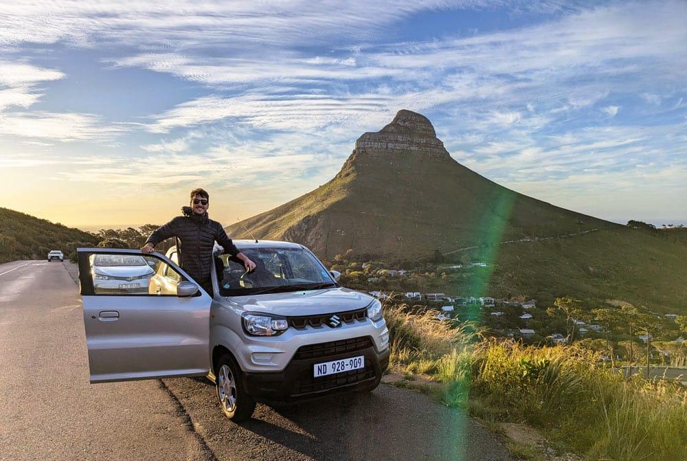 viaggio in auto in Sudafrica