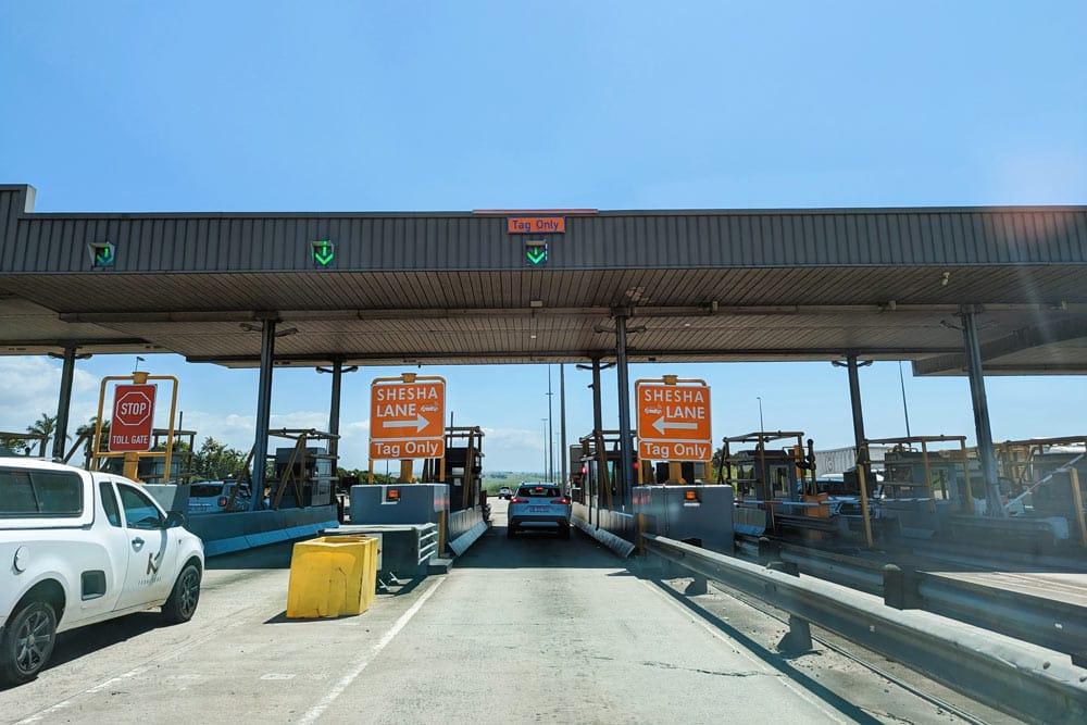 autostrada a pedaggio in Sudafrica