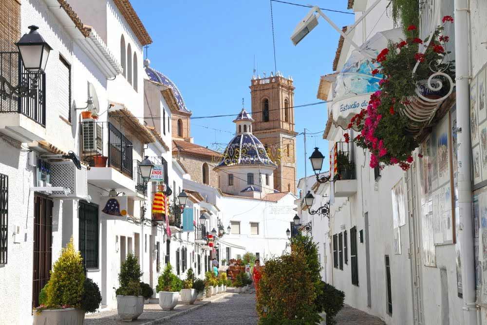 Altea nella Comunità Valenciana