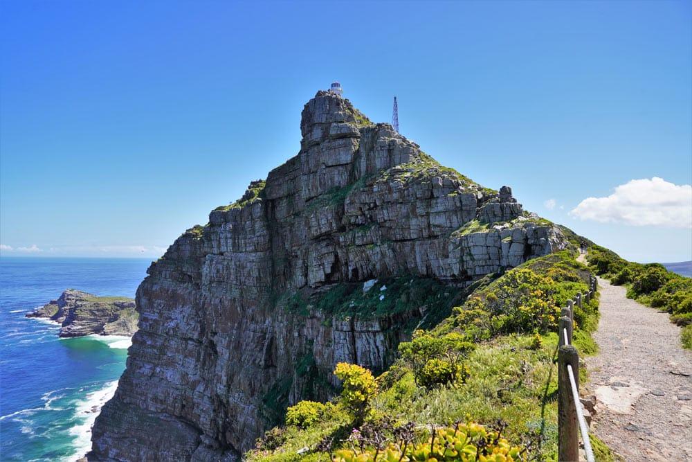 Faro de Cape Point en el Parque Nacional del Cabo de Buena Esperanza