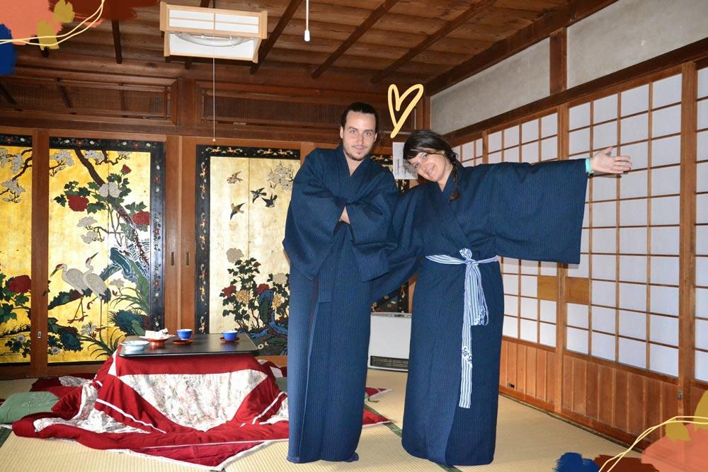 rober e lety nello shukubo di Koyasan