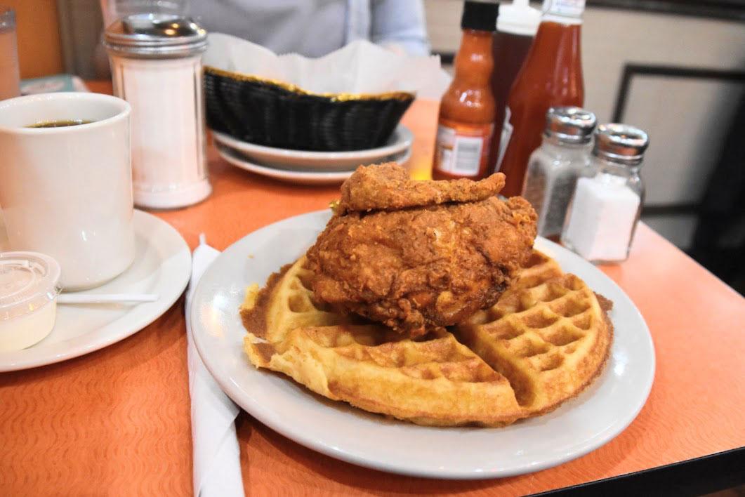 pollo e waffle