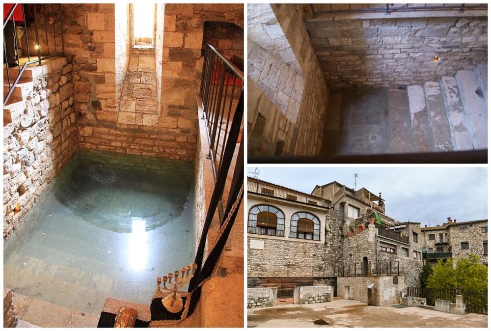 bagno ebraico o Mikvé a Besalú