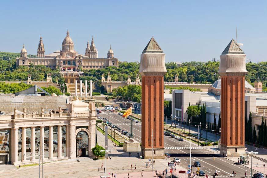 plaza de España Barcellona