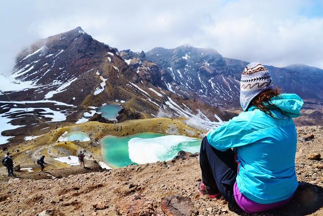 Tongariro Alpine Crossing in Nuova Zelanda