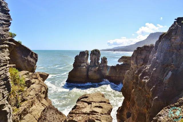 Pancake Rocks in Nuova Zelanda