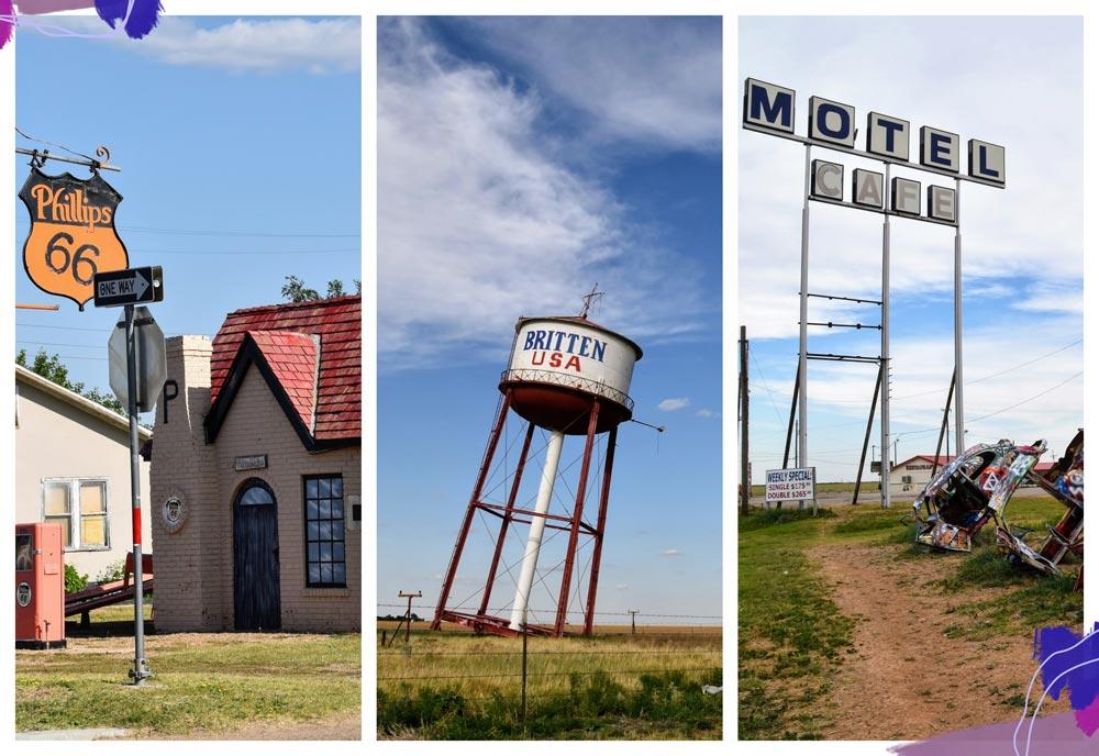 siti da vedere sulla route 66 tra oklahoma e amarillo