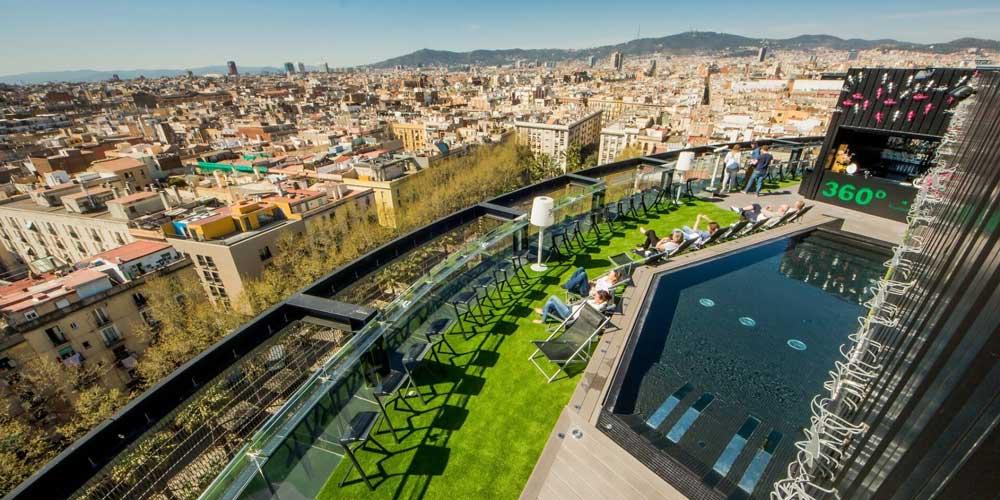 terraza Hotel Barcelo Raval