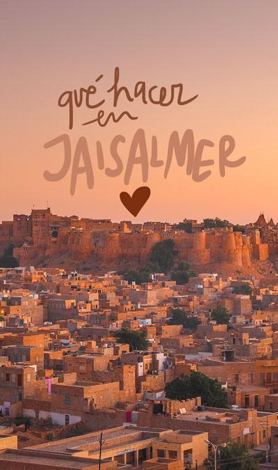 cosa fare a jaisalmer