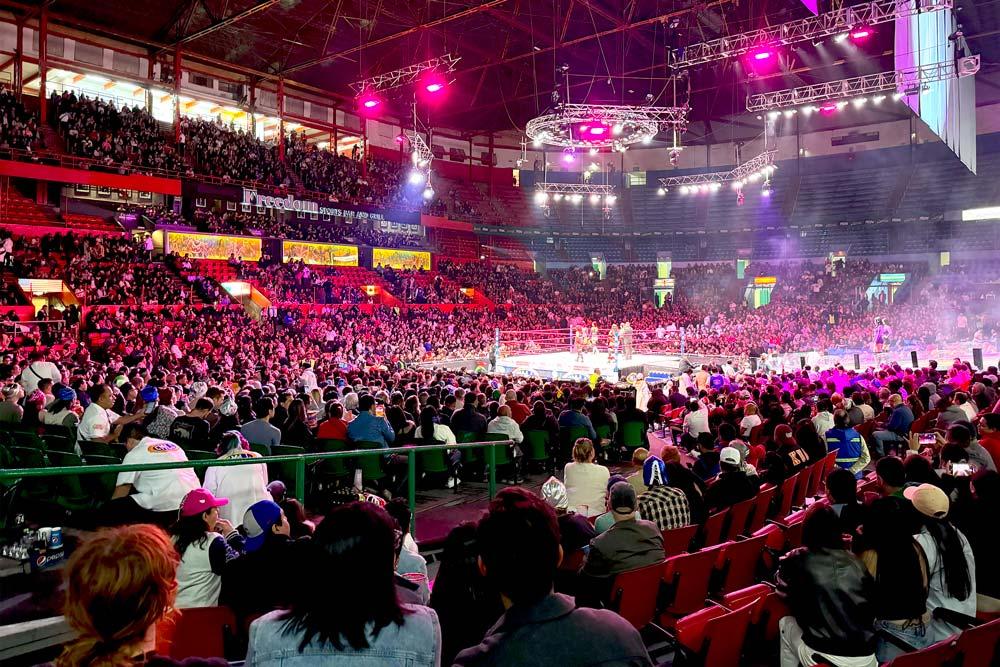 Lucha libre all'Arena Messico