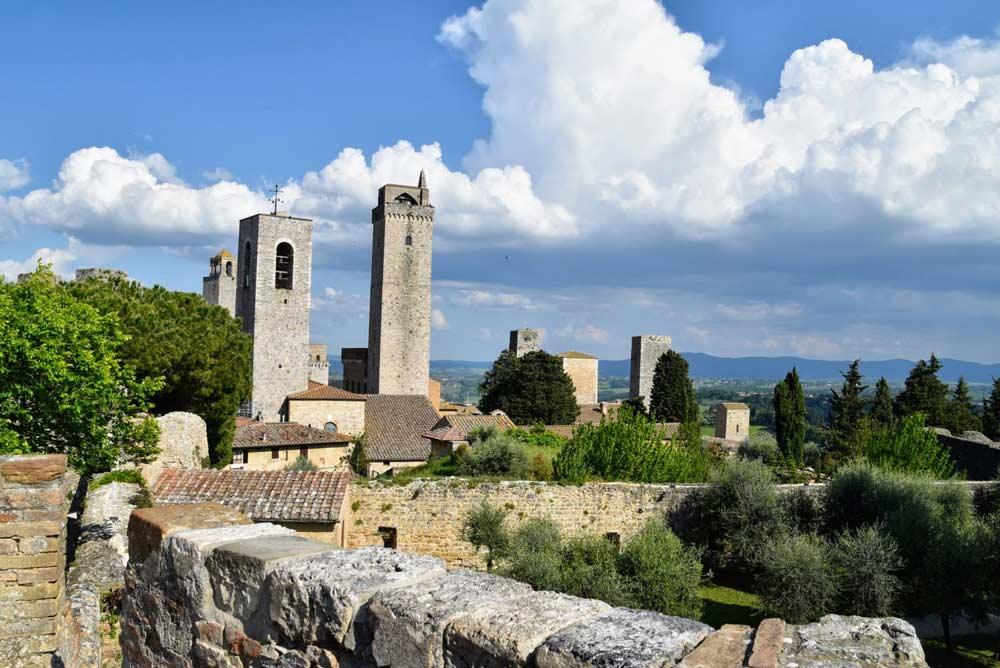 Borgo bello di Italia San Gimignano