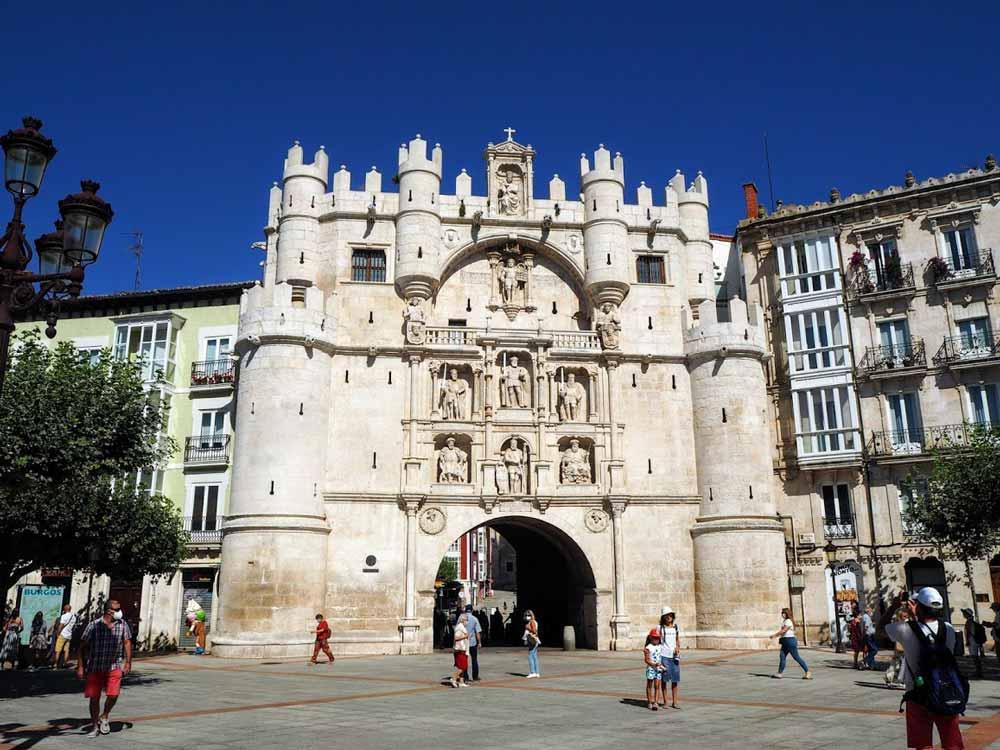 Arco di Santa María Burgos
