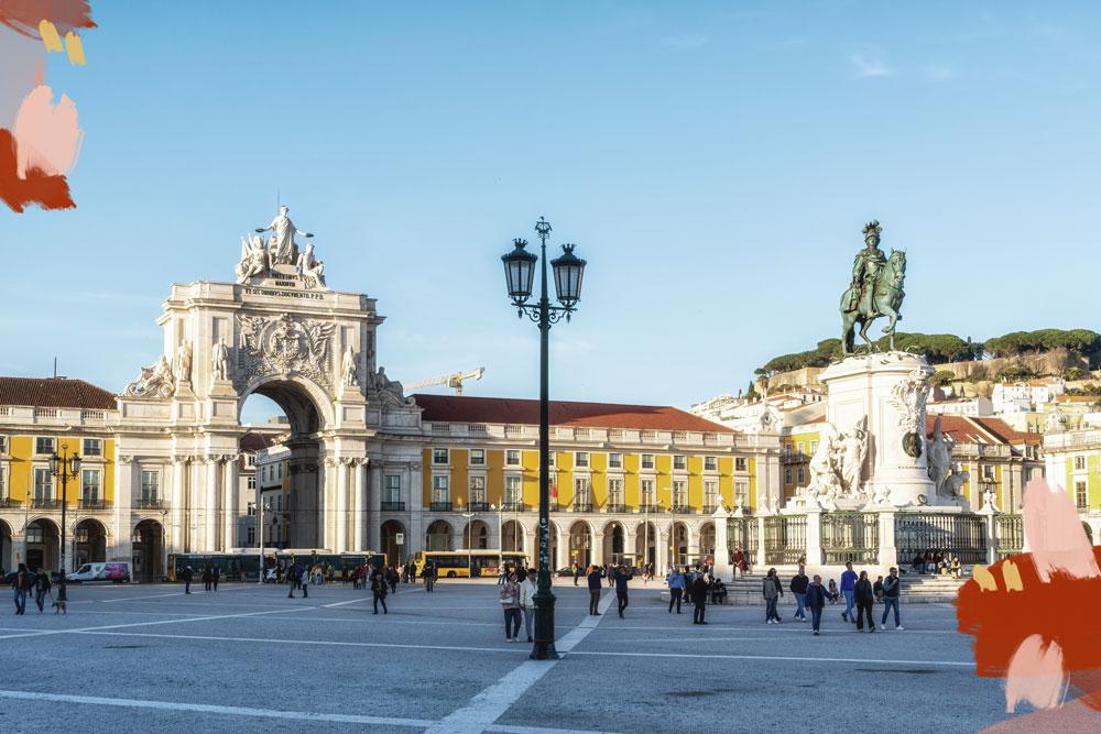 piazza di Lisbona