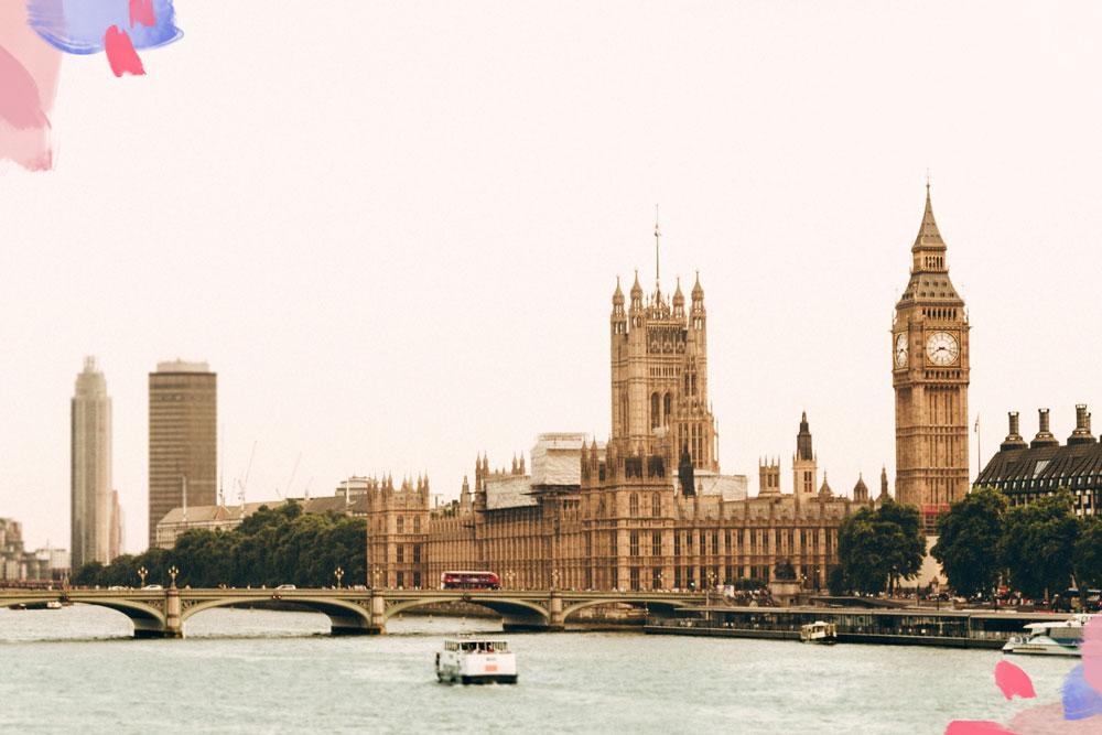 palazzo di Westminster a Londra