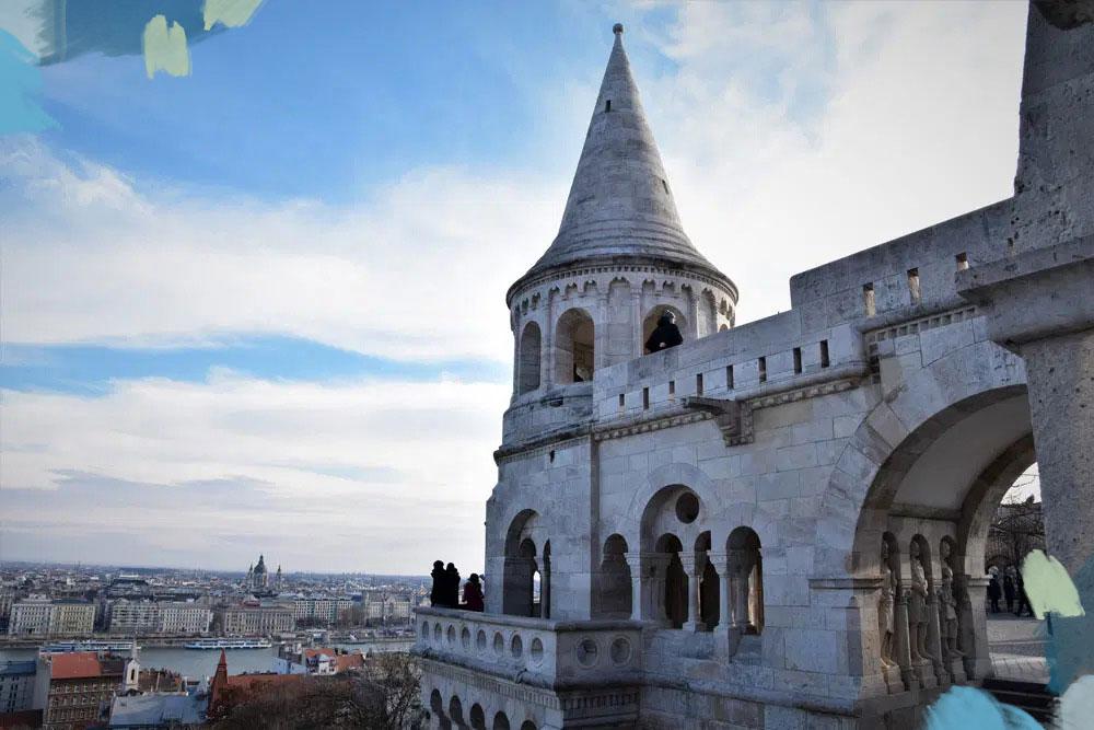 bastione dei pescatori a Budapest