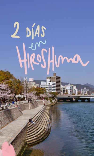 mappa di Hiroshima in 2 giorni