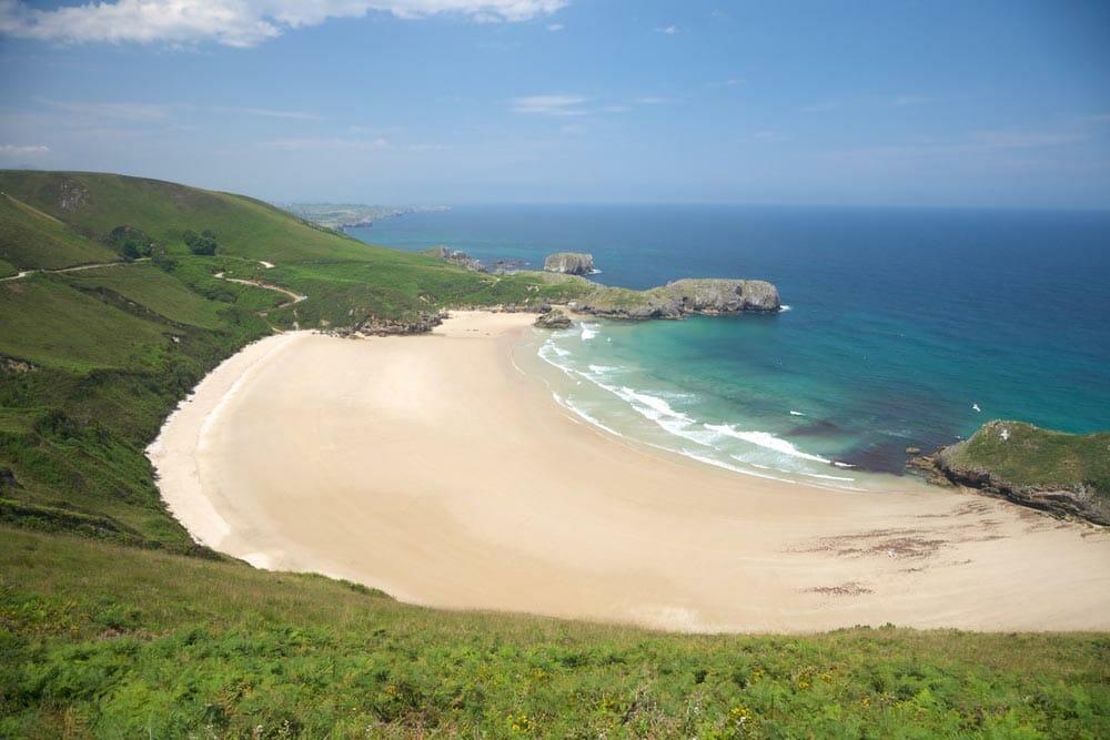 Spiaggia nudista di Torimbia Asturie