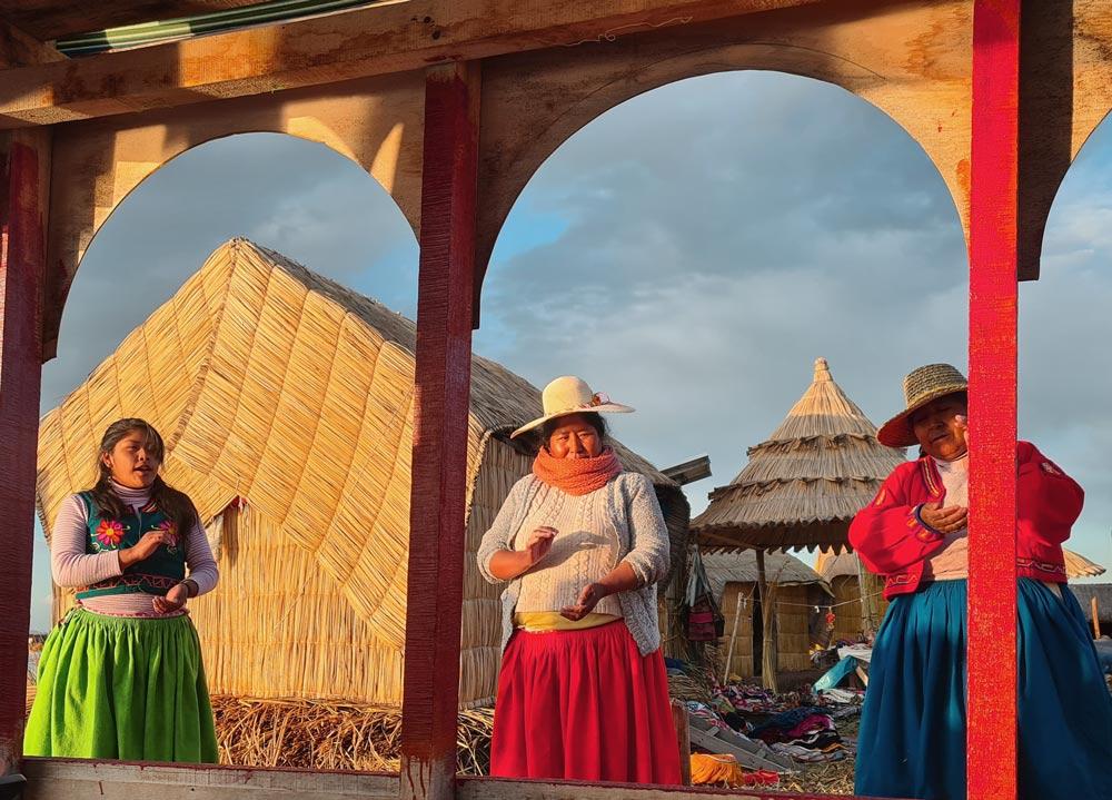 Isole degli Uros Lago Titicaca