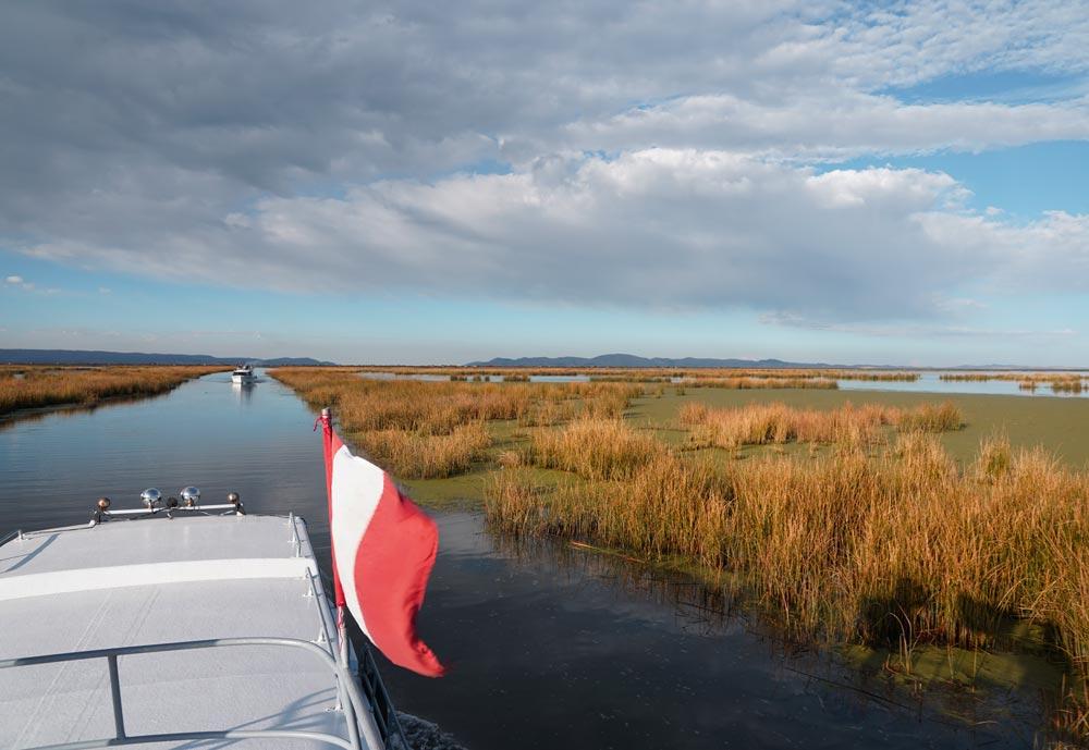 Lago Titicaca in Perù