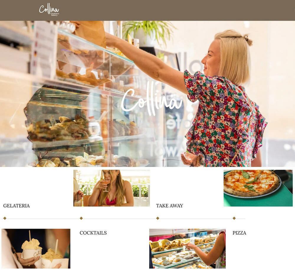 dove mangiare economico a Positano Collina Bakery