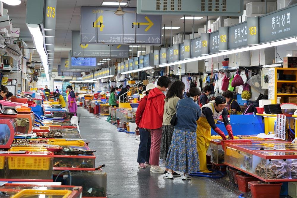 Mercato di Jagalchi Busan